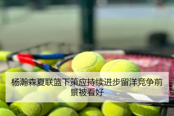 杨瀚森夏联篮下策应持续进步留洋竞争前景被看好