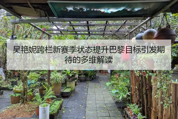 吴艳妮跨栏新赛季状态提升巴黎目标引发期待的多维解读